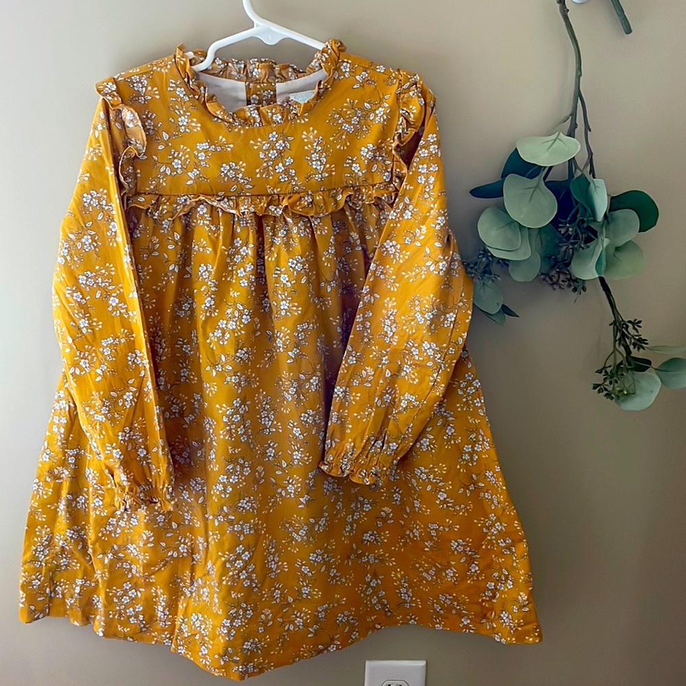 Mustard Edgehill collection dress